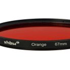 VHBW Orange Filter, 67 mm Filter Thread