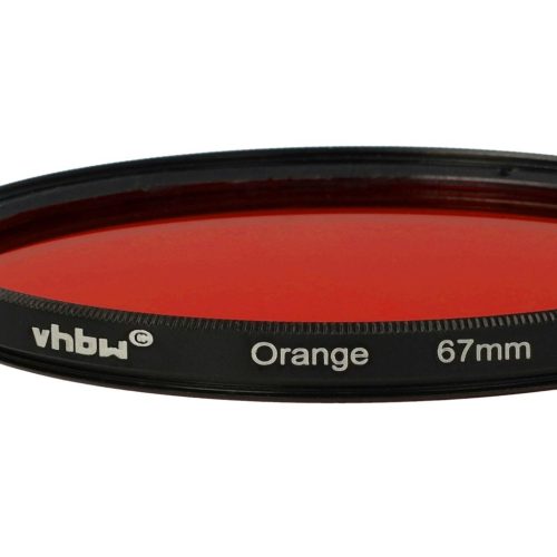 VHBW Orange Filter, 67 mm Filter Thread