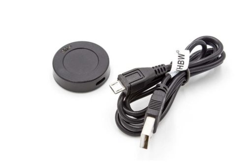 VHBW Charging Station for Huawei Zero Fitness Tracker - Micro USB Cable, 100 cm, Black