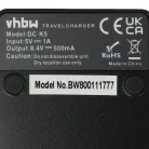 VHBW Battery Charger for Canon LC-E17, for VmicLink5 RX+ Cameras etc. - 0.5 A, 8.4 V