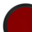 VHBW Roter Farbfilter, 40,5 mm Gewinde