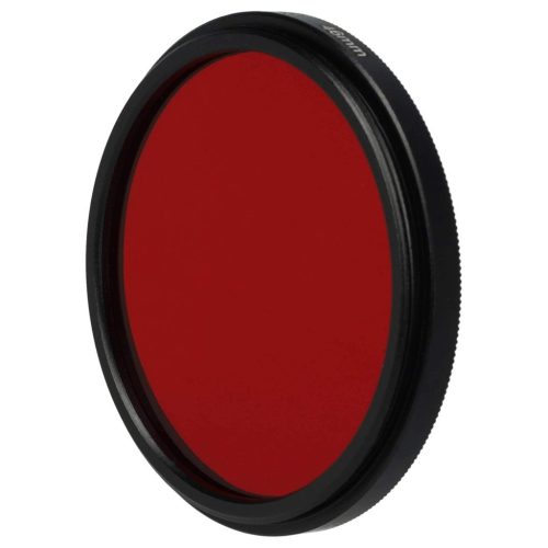 VHBW Red Filter, 46 mm Filter Thread, for Camera Lenses