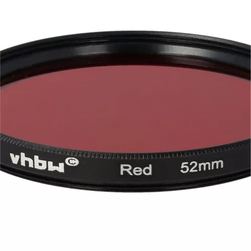 VHBW 52 mm roter Farbfilter