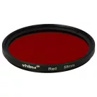 VHBW Roter Farbfilter, 55 mm Gewinde