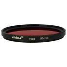 VHBW Roter Farbfilter, 55 mm Gewinde