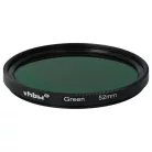 Grüner Farbfilter, 52 mm Gewinde