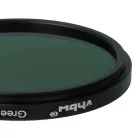 Grüner Farbfilter, 52 mm Gewinde