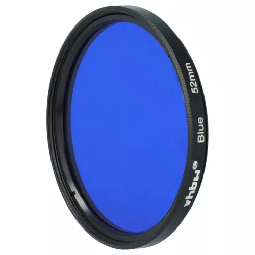 VHBW Blauer Farbfilter, 52 mm Filtergewinde