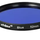 VHBW Blauer Farbfilter, 52 mm Filtergewinde