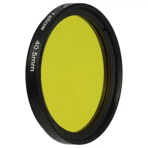 VHBW 40,5 mm Gelber Farbfilter für Kameraobjektive