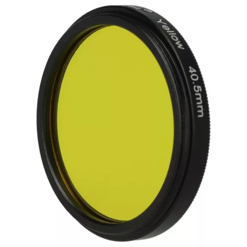 VHBW 40,5 mm Gelber Farbfilter für Kameraobjektive
