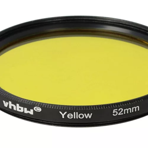 VHBW 52 mm gelber Farbfilter