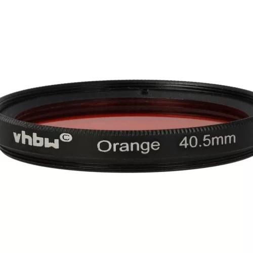 VHBW Oranger Farbfilter, 40,5 mm Filtergewinde