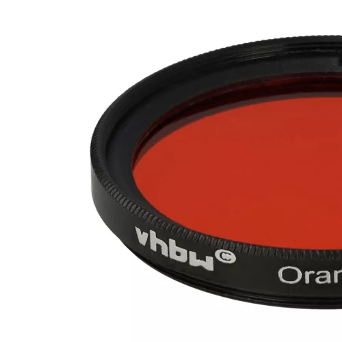 VHBW Oranger Farbfilter, 40,5 mm Filtergewinde
