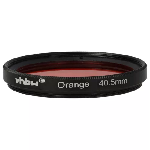 VHBW Oranger Farbfilter, 40,5 mm Filtergewinde