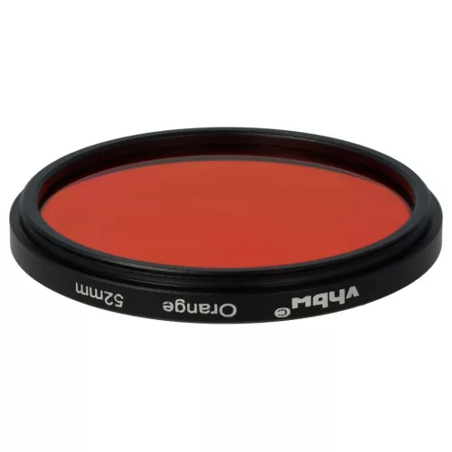VHBW Oranger Farbfilter, 52 mm Filtergewinde