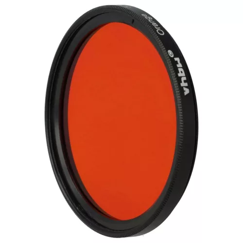 VHBW Oranger Farbfilter, 52 mm Filtergewinde