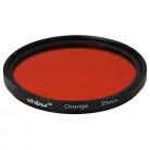 VHBW Oranger Farbfilter, 55 mm Filtergewinde