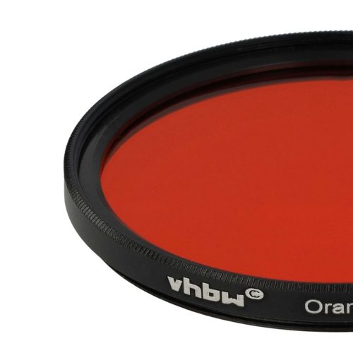 VHBW "Orange Filter, 58 mm Filter Thread"