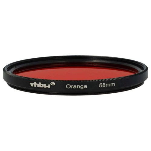 VHBW "Orange Filter, 58 mm Filter Thread"