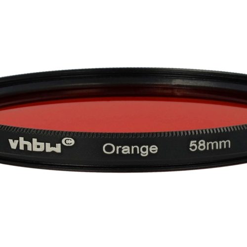 VHBW "Orange Filter, 58 mm Filter Thread"