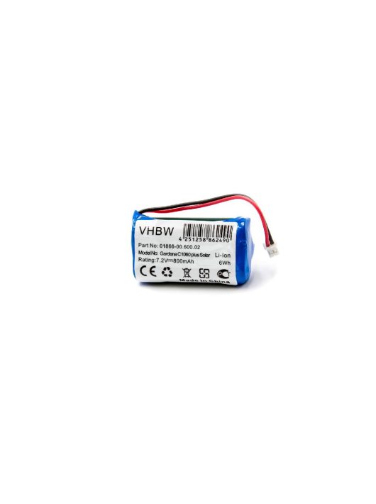 Gardena 01866-00.600.02 Fűnyíró Akkumulátor - 800mAh 7,4V Li-Ion