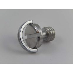   VHBW Tripod Screw 3/8" for Cameras, DSLR - 16 mm Long, with Carabiner Clip (D-Ring)