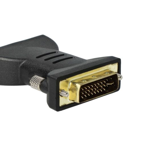 VHBW DVI-Cinch Adapter - 3RCA Komposit Videokonverter Schwarz