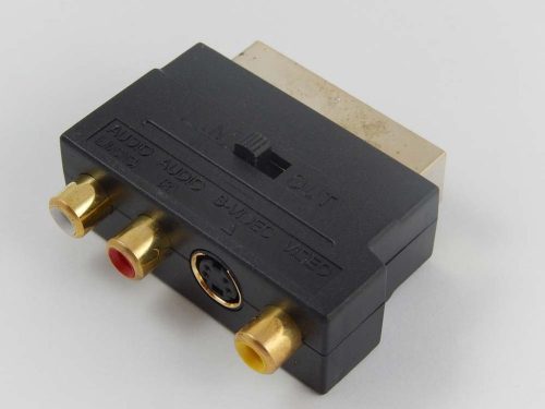 VHBW 3 RCA-Scart Adapter - AV Audio Video Conver