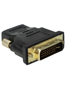 VHBW HDMI-DVI Adapter, HDMI Aljzat, DVI Dugó, Fekete