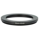 VHBW Step Ring Adapter 55mm to 43mm