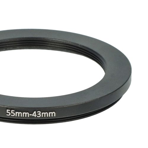 VHBW Step Ring Adapter 55mm to 43mm