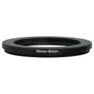 VHBW 58 mm - 46 mm Step Ring Adapter, Metal