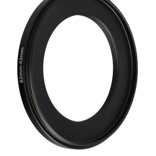 VHBW 62 mm to 43 mm Ring Adapter, Camera Lens, Metal