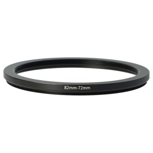 VHBW 82 mm to 72 mm Step Ring Adapter for Camera Lens, Metal