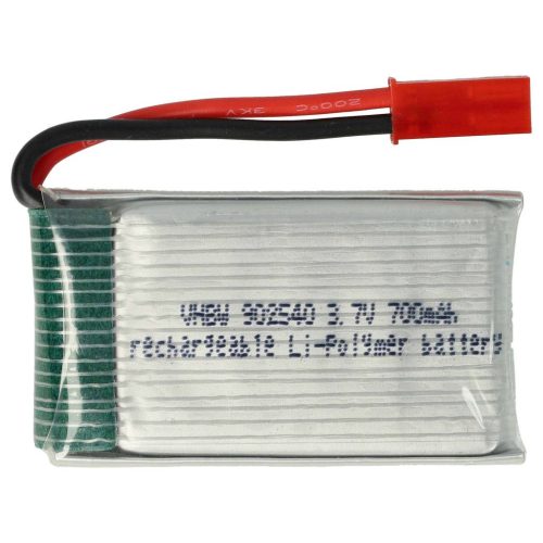 VHBW Model Maker Tool Battery for Revell 23951 – 700 mAh 3.7 V Li-Polymer, Mini JST Connector