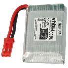 VHBW Model Maker Tool Battery for Revell 23951 – 700 mAh 3.7 V Li-Polymer, Mini JST Connector