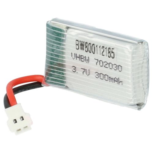 VHBW Drón akkumulátor Revell 43935-höz – 300 mAh 3,7 V Li-polimer
