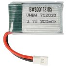 VHBW Drón akkumulátor Revell 43935-höz – 300 mAh 3,7 V Li-polimer