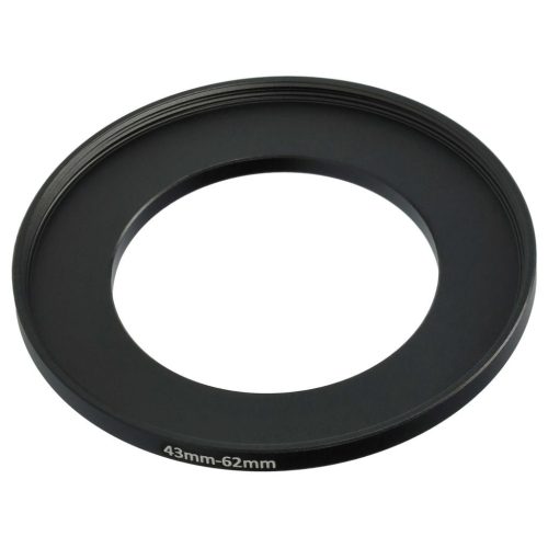VHBW 43mm-62mm Step-Up Gyűrűs Adapter Szűrőadapter