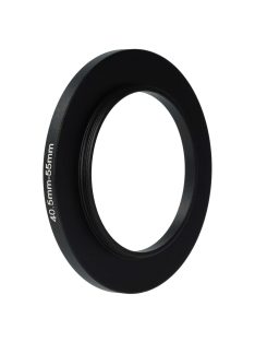 40,5 mm - 55 mm Step-Up Gyűrűs Adapter - Szűrőadapter