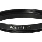 VHBW 42mm-43mm Step-Up Gyűrűs Adapter - Szűrőadapter