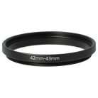VHBW 42mm-43mm Step-Up Gyűrűs Adapter - Szűrőadapter