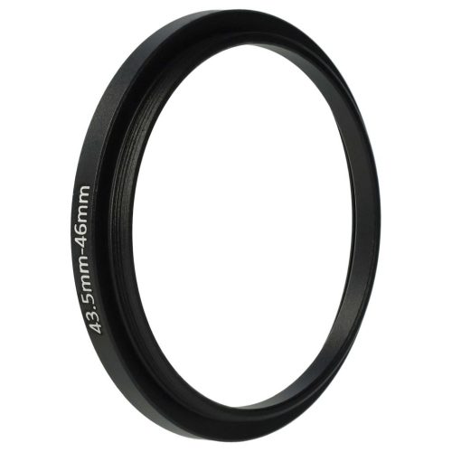 VHBW 43,5mm - 46mm Step-Up Gyűrűs Adapter - Szűrőadapter