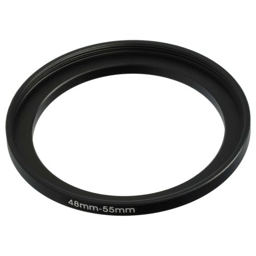 VHBW 48mm-55mm Step-Up Ring Adapter Filter Adapter
