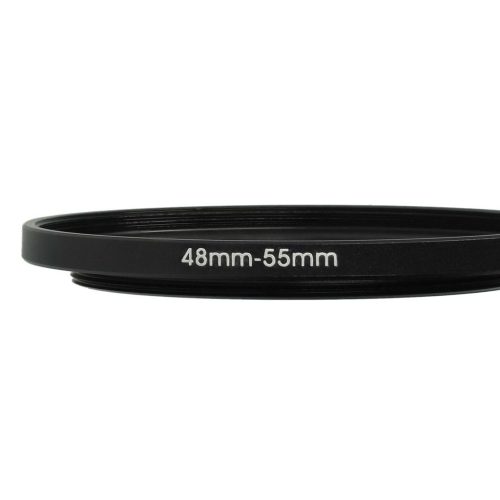 VHBW 48mm-55mm Step-Up Ring Adapter Filter Adapter