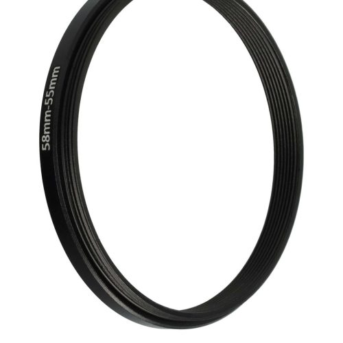 VHBW Ring Adapter 58 mm - 55 mm, Metal
