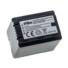 Videokamera Akku für Panasonic VW-VBK180, VW-VBT190, VW-VBK360 - 3400 mAh 3,6 V Li-Ion