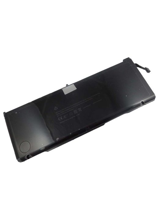 Notebook akkumulátor  Apple A1297, 020-7149-A, 020-7149-A10 - 8600 mAh 10,95 V Li-polimer, fekete