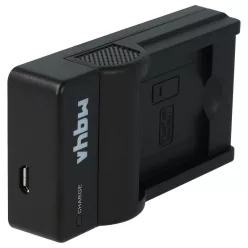   VHBW Battery Charger for Lumix DMC-FH2 Camera etc. - 0.5 A, 4.2 V